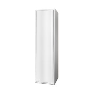 Kolomkast BWS Sally 135x35x35 cm Greeploos Hoogglans Wit