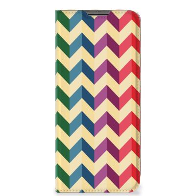 Nokia G50 | Hoesje met Magneet | Zigzag Multi Color Nokia G50 | Hoesje met Magneet | Zigzag Multi Color
