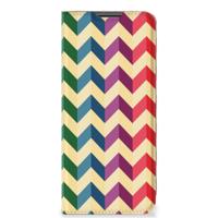 Nokia G50 | Hoesje met Magneet | Zigzag Multi Color