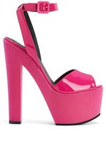 Giuseppe Zanotti sandales Tarifa 170 mm à plateforme - Rose