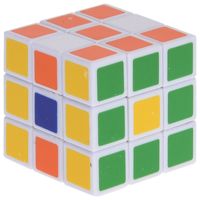 Magische kubus puzzel spelletje 3,5 cm speelgoed - thumbnail