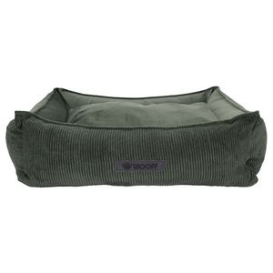 Wooff Mand Cocoon Rib Velours Olijfgroen Medium 70 x 60 x 20 cm