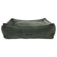 Wooff Mand Cocoon Rib Velours Olijfgroen Medium 70 x 60 x 20 cm Wooff Mand Cocoon Rib Velours Olijfgroen Medium 70 x 60 x 20 cm