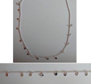 Jewels Ketting kleine muntjes goud (1 st)