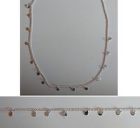 Jewels Ketting kleine muntjes goud (1 st)