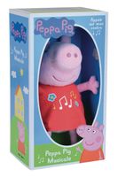 Peppa Pig Knuffel met Geluid 17 cm - thumbnail