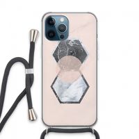 Creatieve toets: iPhone 13 Pro Max Transparant Hoesje met koord