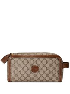 Gucci trousse de toilette à motif monogrammé - Tons neutres