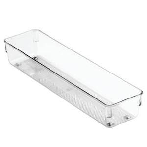 iDesign - Lade Organizer, 7.6 x 30.5 x 5.1 cm, Kunststof, Transparant