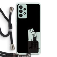 Musketon Painter: Samsung Galaxy A52s 5G Transparant Hoesje met koord