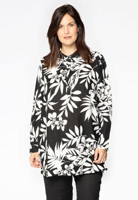 Yoek Shirt VALENCIA | Zwart | Maat 58/60