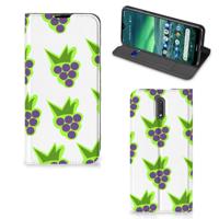 Nokia 2.3 | Flip Style Cover | Druiven