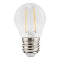 LED Filament lamp E27 - 2,5 Watt 250 Lumen - G45 vorm - 2700K Warmwit licht - Dimbaar - Helder glas