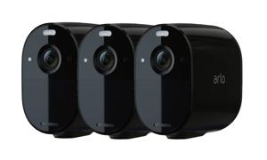 ARLO Essential Spotlight VMC2330B-100EUS IP-Bewakingscameraset WiFi Met 3 cameras 1920 x 1080 Pixel