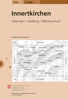 Wandelkaart - Topografische kaart 1210 Innertkirchen | Swisstopo - thumbnail