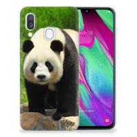 Samsung Galaxy A40 | TPU Hoesje | Panda