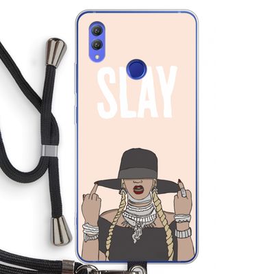 Slay All Day: Honor Note 10 Transparant Hoesje met koord