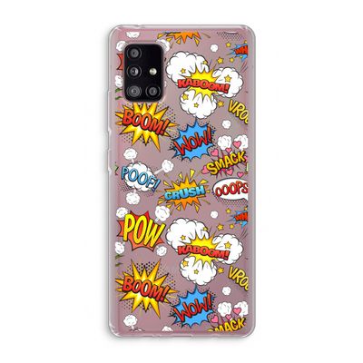 Pow Smack: Samsung Galaxy A51 5G Transparant Hoesje