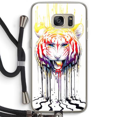 Fading: Samsung Galaxy S7 Transparant Hoesje met koord