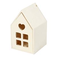 Creativ Company Houten huis met lade, 10,8cm