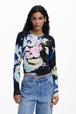 Trui ontworpen door Mr. Christian Lacroix - BLUE - XL