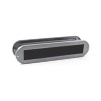 Mariani Aart Mat Chroom 330X79Mm - 90660017