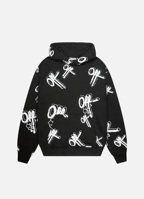 Off The Pitch Off Mark Hoodie Heren Zwart - Maat XS - Kleur: Zwart | Soccerfanshop