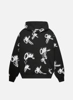 Off The Pitch Off Mark Hoodie Heren Zwart - Maat XS - Kleur: Zwart | Soccerfanshop