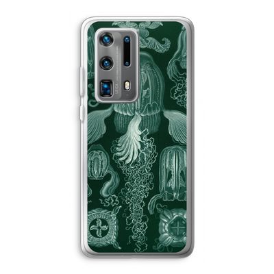 Haeckel Cubomedusae: Huawei P40 Pro Plus Transparant Hoesje
