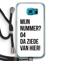 Da ziede van hier: Samsung Galaxy S6 Transparant Hoesje met koord