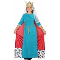 Koningin kostuum voor meisjes 140 (10-12 jaar)  - - thumbnail