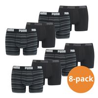 Puma Boxershorts 8-pack Stripe Black-XL - thumbnail