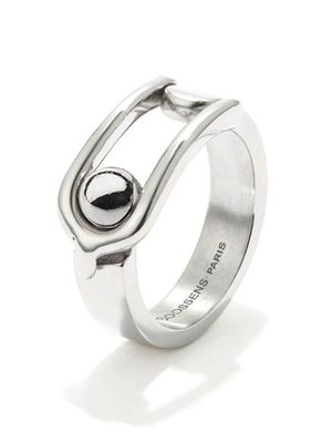 Goossens bague Boucle à fermoir agrafe - Argent