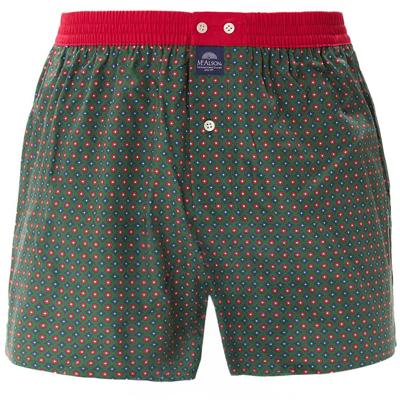 McAlson boxer groen met print