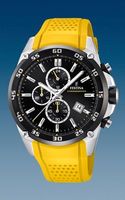 Horlogeband Festina F20330-3 Rubber Geel 25mm
