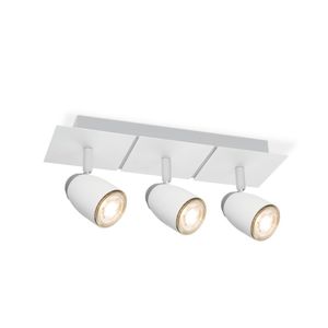 Light depot - LED opbouwspot Gina 3 lichts - 35.5 cm - wit - Outlet