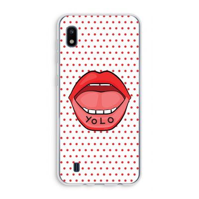 Yolo Denise: Samsung Galaxy A10 Transparant Hoesje