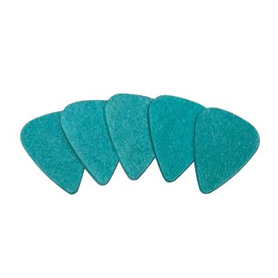 Snarenshop Vilten Ukulele Plectrum Turquoise 5-Pack Snarenshop Vilten Ukulele Plectrum Turquoise 5-Pack