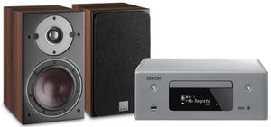 DoubleDeal: Denon RCD-N10 + Dali Oberon 1 Stereo Set - Dark Apple