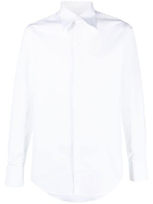 DSQUARED2 chemise en coton à col pointu - Blanc