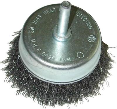 SW STAHL Sw-stahl komborstel cup brushes with 6mm shaf sw-steel d=75mm steel