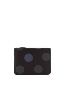 Comme Des Garçons Wallet portefeuille à pois - Noir