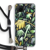 Tropical Palms Dark: Huawei P40 Lite Transparant Hoesje met koord