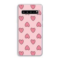 Ondersteboven verliefd: Samsung Galaxy S10 5G Transparant Hoesje