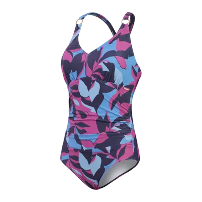 Speedo Shaping Printed V Neck Badpak