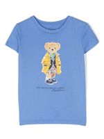 Ralph Lauren Kids t-shirt à imprimé Polo Bear - Bleu - thumbnail