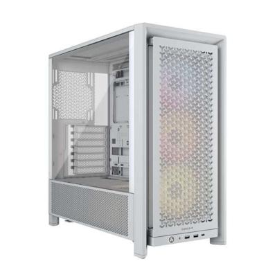 PC-behuizing - CORSAIR - FRAME 4000D RS ARGB-serie - Mid-Tower - 3 ARGB-fans - Wit