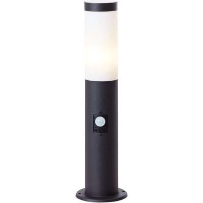 BRILLIANT - DODY Buitenpaal - inclusief sensor - kleur zwart - metaal/kunststof E27 LED 1x10W