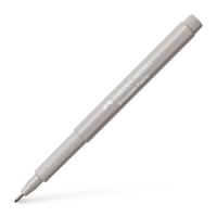 Faber Castell Fineliner Broadpen Pastel - 0.8mm Grijs Faber Castell Fineliner Broadpen Pastel - 0.8mm Grijs