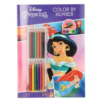 Boek Specials Nederland BV Kleuren op nummer - prinsessen
